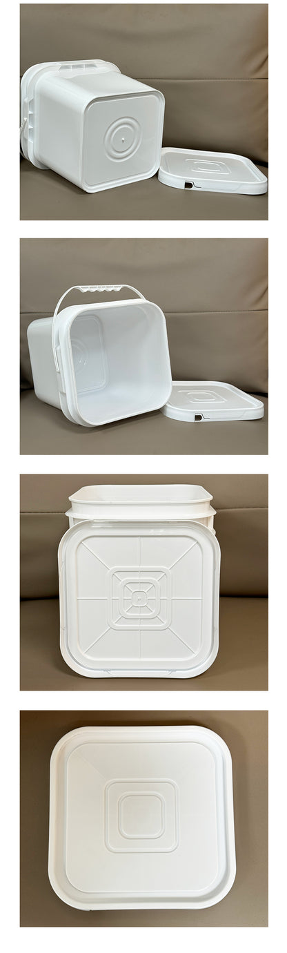 10l square plastic bucket