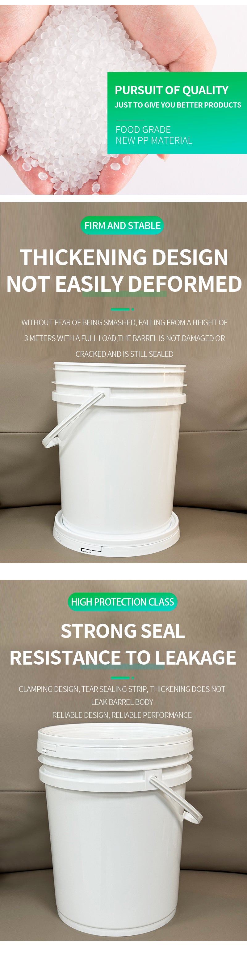 20LE plastic bucket