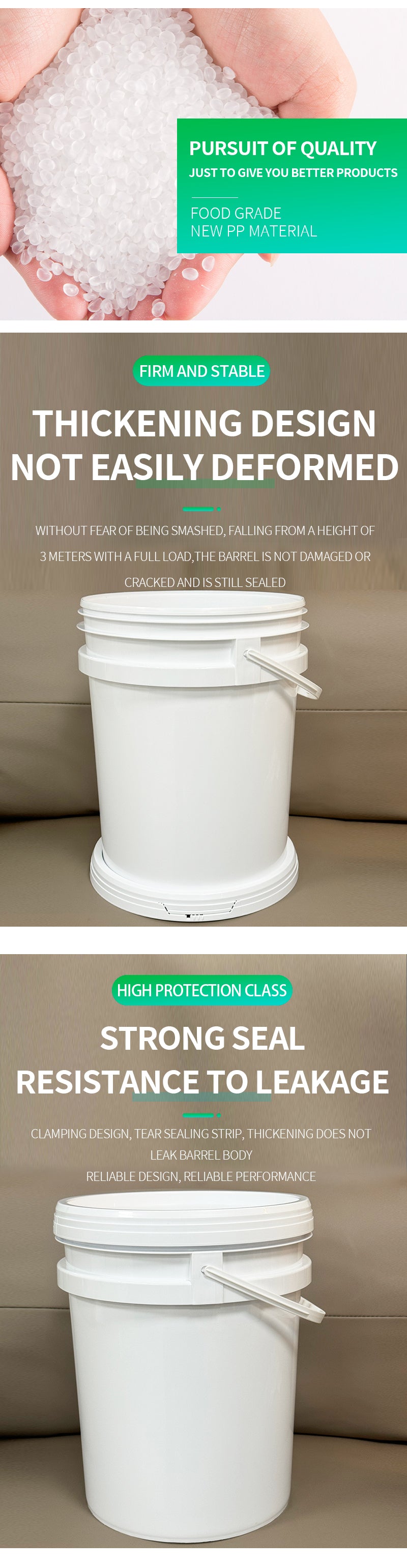 28LC plastic bucket