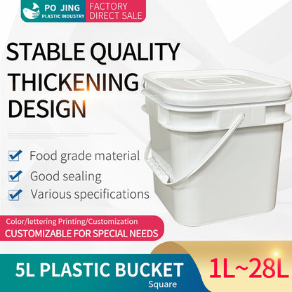 5l square plastic barrels