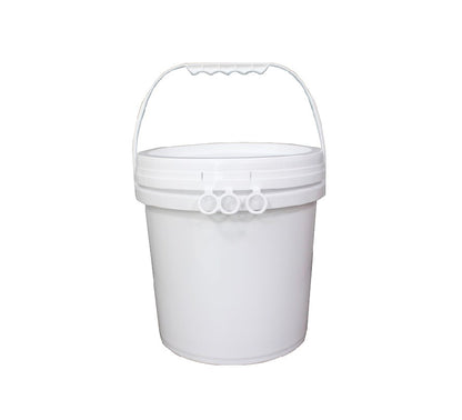 6l plastic bucket with ring lock